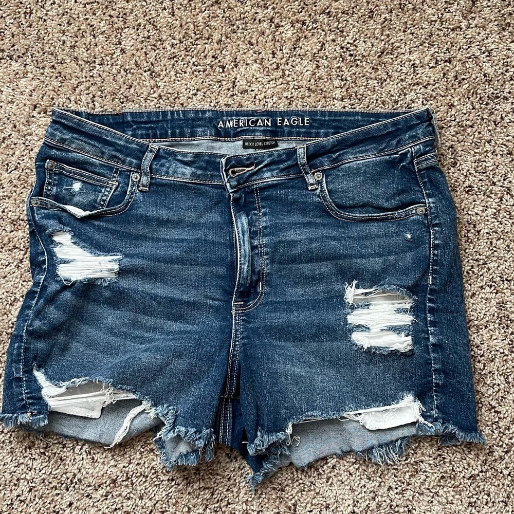 American Eagle high v-rise shortie